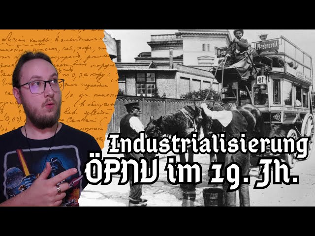 So fuhr man im Deutschland der Industrialisierung zur Arbeit? – ÖPNV im 19. Jahrhundert