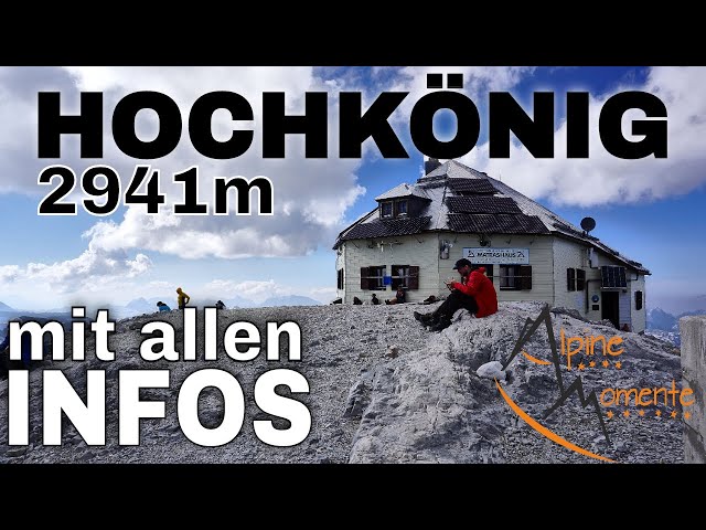 Hochkönig 2941m | Normalweg vom Arthurhaus mit allen Informationen | Berchtesgadener Alpen