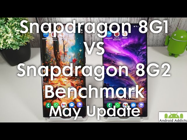 Galaxy S23 Ultra vs S22 Ultra Benchmark Test May 2023 8G1 vs 8G2