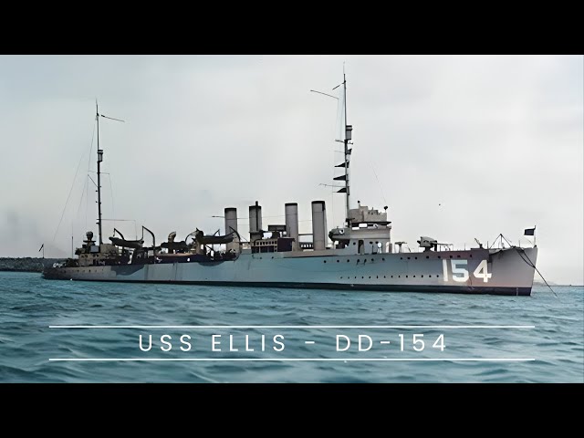 USS Ellis - DD-154 (Destroyer)