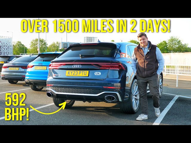 DRIVING THE £111,180 AUDI RSQ8 TO THE NURBURGRING 24 HOUR RACE!