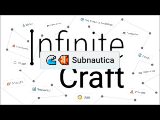How I made SUBNAUTICA in Infinite Craft