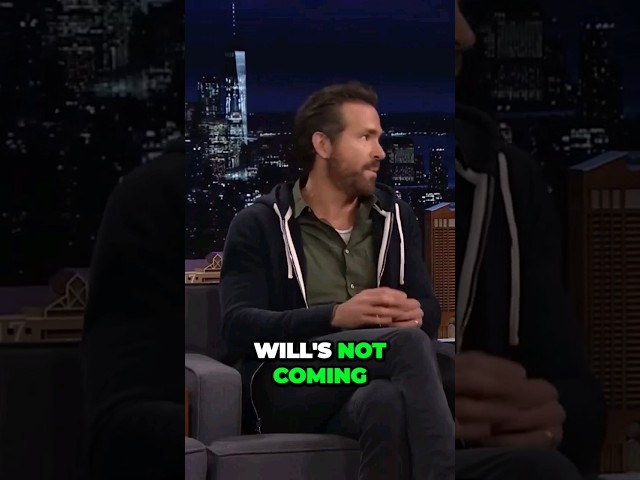 Ryan Reynolds Shows Up Instead of Will Ferrell The Tonight Show Starring Jimmy Fallon