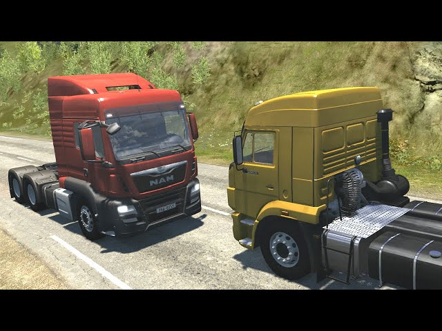 Bus & Truck Crashes 4 - BeamNG Drive