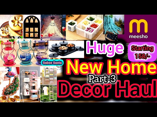 Meesho Home Decor Haul 2024 || Is it worth it? 💥Latest Collection #meeshodecor #homedecorfinds
