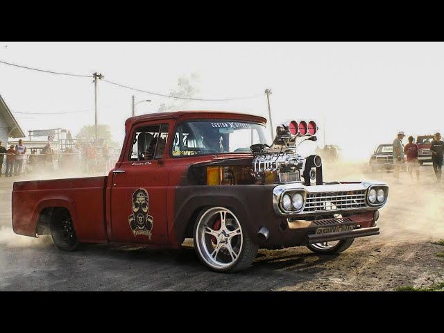 Zach's Supercharged '58 Ford F100 is the ROWDIEST Truck on the planet!