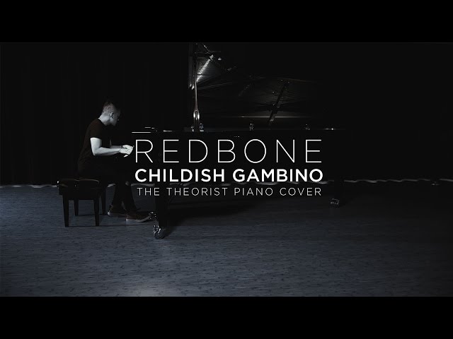 Childish Gambino - Redbone | The Theorist Piano Cover