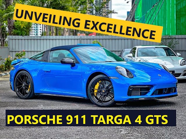 THE ULTIMATE DRIVING EXPERIENCE : 2022 PORSCHE 911 TARGA 4 GTS 992