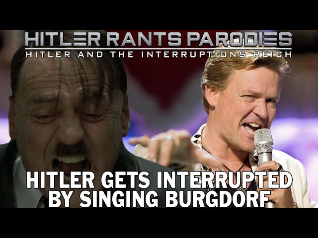 Hitler gets interrupted by singing Burgdorf