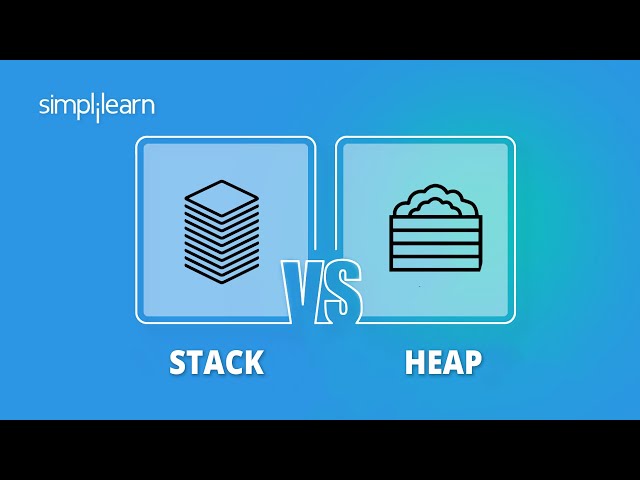 Stack vs Heap Memory | Stack And Heap In C | C Tutorial For Beginners | Simplilearn