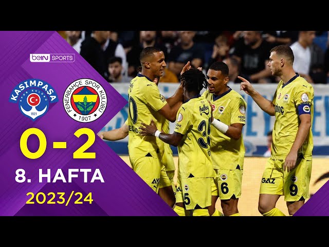 Kasımpaşa (0-2) Fenerbahçe | 8. Hafta - Trendyol Süper Lig 2023/2024