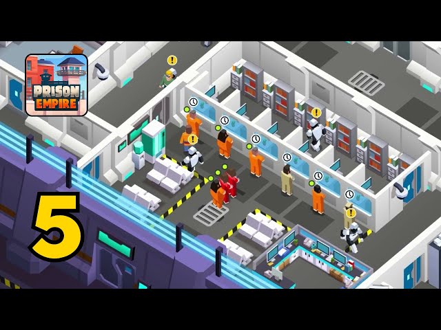 Prison Empire Tycoon - Gameplay Walkthrough Part 5 (Android,IOS)