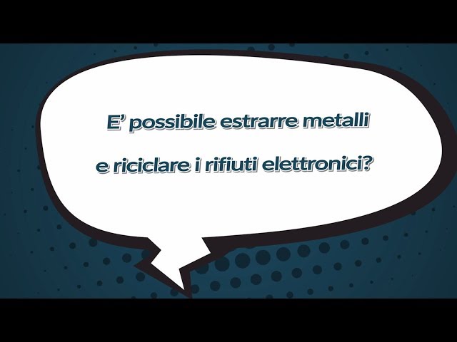 #IlPOLIMIrisponde: E' possibile estrarre metalli e riciclare i rifiuti elettronici?
