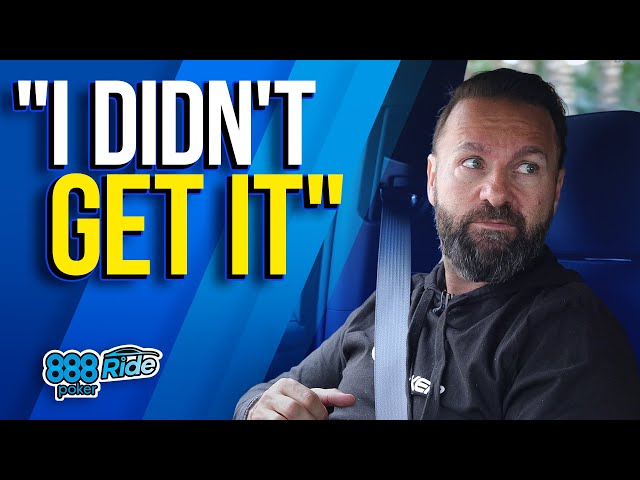 Daniel Negreanu On The Evolution Of His Poker Game | 888Ride