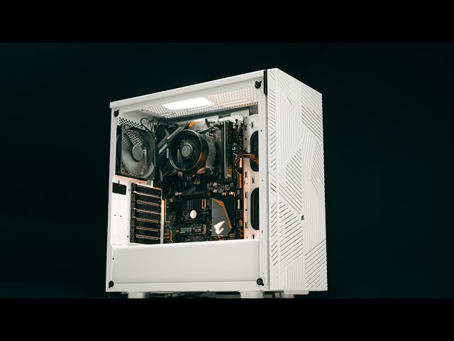 Ryzen 3400G BUILD⬜⬛🟧£400 Budget Everyday PC with MASSIVE UPGRADE POTENTIAL!