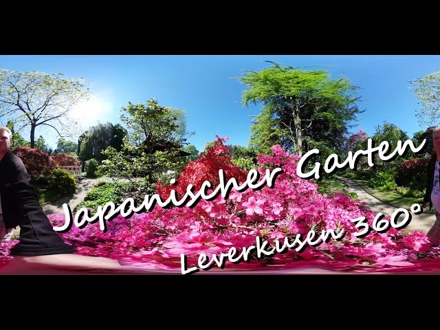 360° Film über den Japanischer Garten in Leverkusen - Bitte in 4 k ansehen