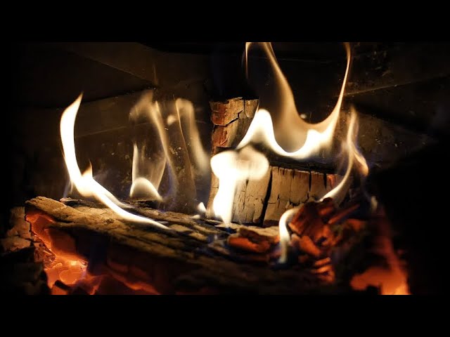 10 HOURS of Relaxing Fireplace Sounds-Burning Fireplace & Crackling Fire Sounds🔥🔥ASMR-장작타는소리,모닥불