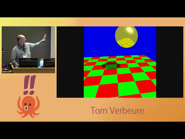 !!Con West 2019 - Tom Verbeure: World’s 1st racing-the-beam ray tracer on discarded FPGA hardware!!!