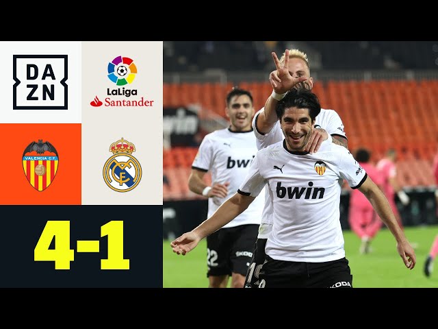 Solers Elfmeterparty demütigt die Königlichen! FC Valencia – Real Madrid 4:1 | LaLiga | DAZN