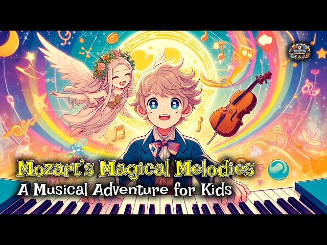 🎹 "Mozart’s Magical Melodies" - A Musical Adventure for Kids! 🎵