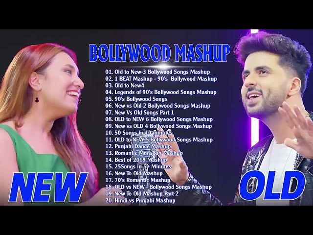 Old Vs New Bollywood Mashup 2024 | Superhits Romantic Hindi Songs Mashup Live | 90's LoVe Mashup