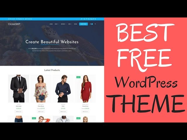 OceanWP - The Best Free Multi Purpose WordPress Theme Demo & Walkthrough