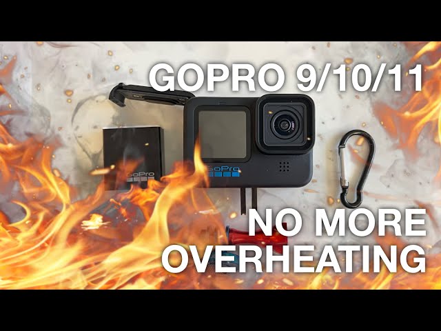 NO MORE GOPRO 9/10/11 OVERHEATING - 100% SOLUTION!
