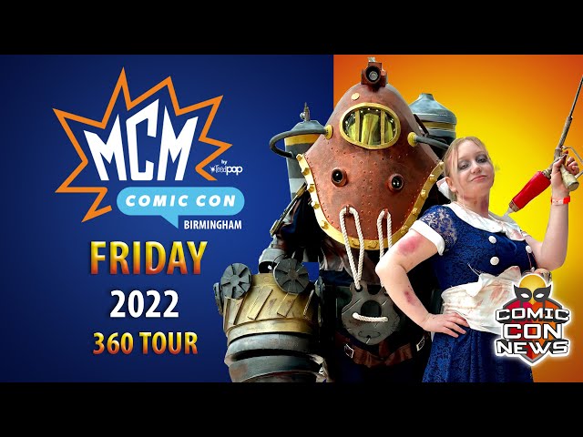MCM Comic Con Birmingham 2022 Friday