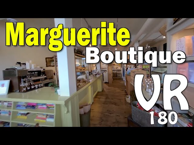 Marguerite Boutique et Provisions, Chéticamp on the Cabot Trail Cape Breton VR 180 video