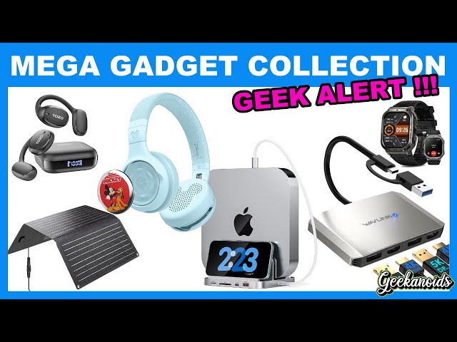 Mega Gadget Collection 166 - Geek Alert!