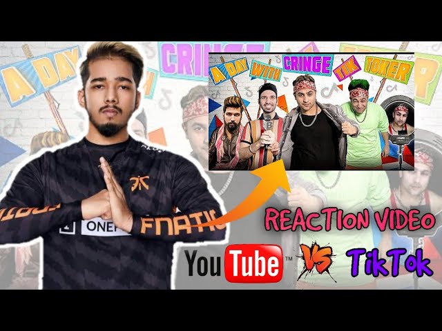 A Day With Cringe TikToker | Harsh Beniwal | Scout - Pubg Mobile Pro Player Reaction Video |