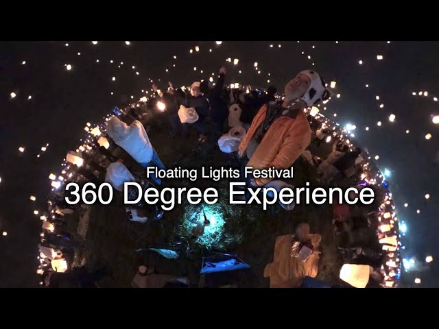 Floating Light Festival 360 Degree Experience