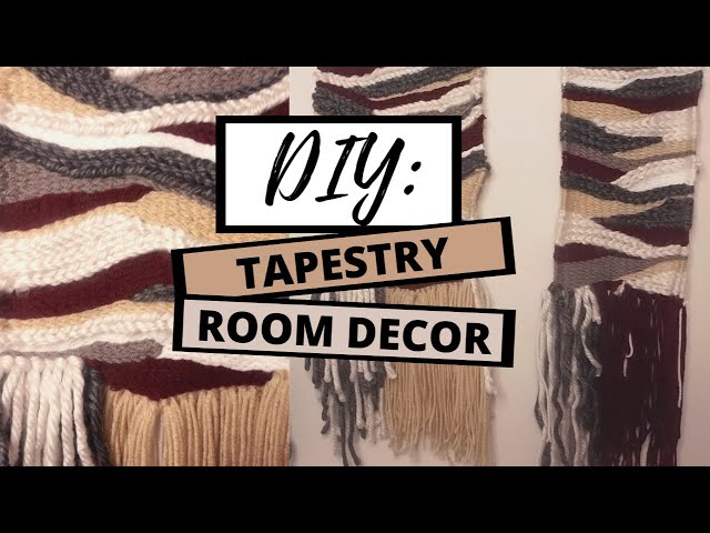 DIY Tapestry| Kid and Budget Friendly Crafts | Quarantine Crafting