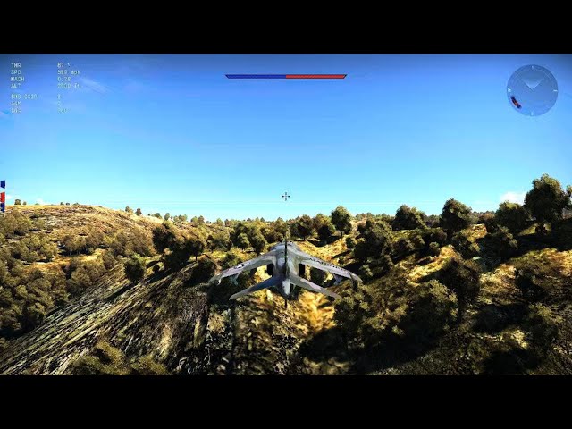 Epic Saving and rough VTOL landing