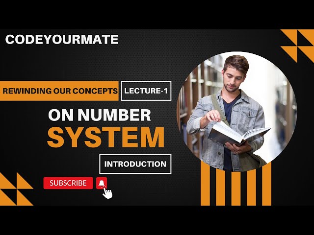 Mastering Maths 😊:  Number System | Lecture 1 | An Introduction | Prayas Batch | CodeYourMate |