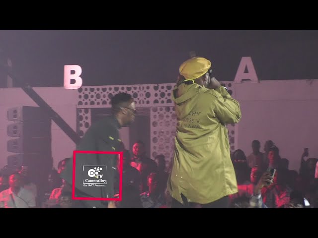 Peruzzi Made Money Rain at The Hype Concert by Jerry Shaffer (official Hennessy hypeman)