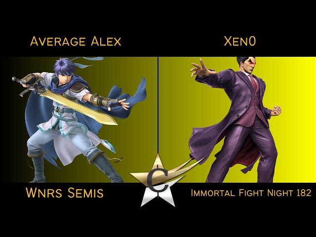 Immortal Fight Night 182 Wnrs Semis - Average Alex (Ike) vs Xen0 (Kazuya) - SSBU