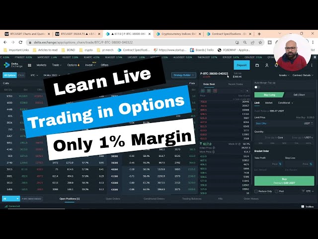 Crypto options trading for beginners - Live on Delta Exchange | Crypto options explained in Hindi