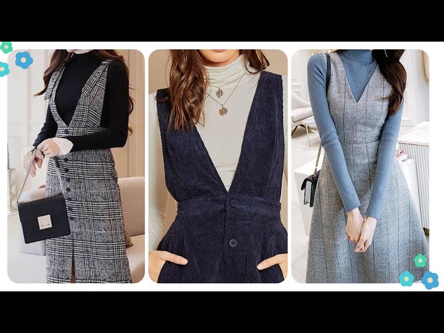 How to make Pinafore dress | Midi Dress | Button fronted dress | part 1 |