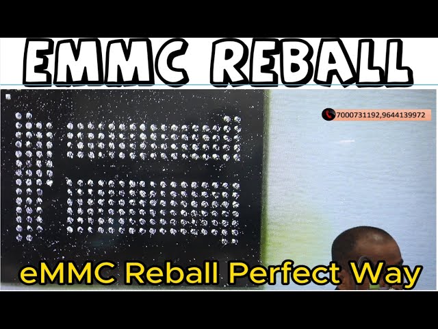eMMC IC कैसे reball करे l How to Reball eMMC IC Quick Without Damage l #Repair #solution