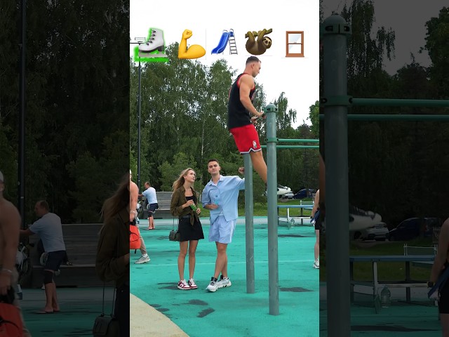 Parkour Pranks With Emojis pt.26😜🤟 #kiryakolesnikov #parkour #stunt #funny #prank  #flip #comedy