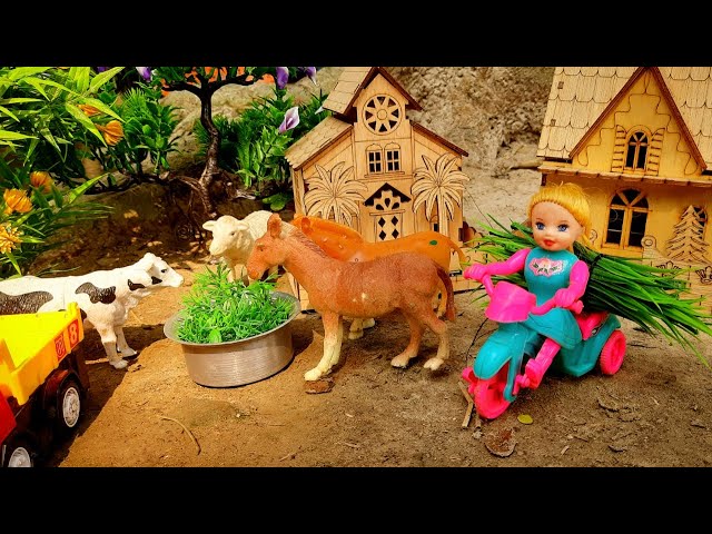 cow video funny, cartoon, cattle, trolley, horse, tractor, duck, animals video | Jul 3, 20245:00 PM