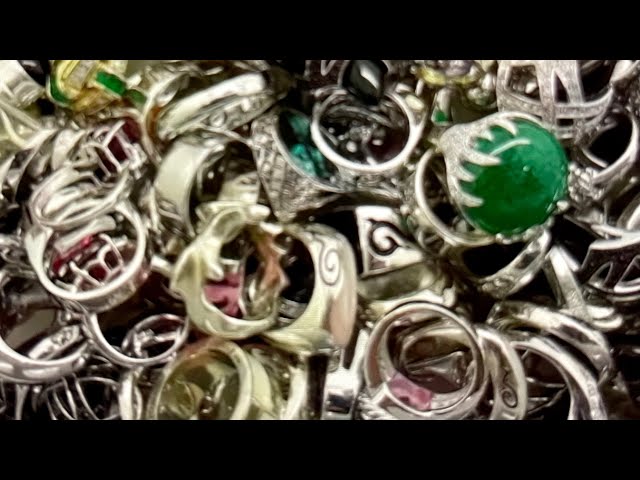 Mystery ring lot from eBay.Was it worth it ?#mysterylot #ebay #jewelry#buyitnow