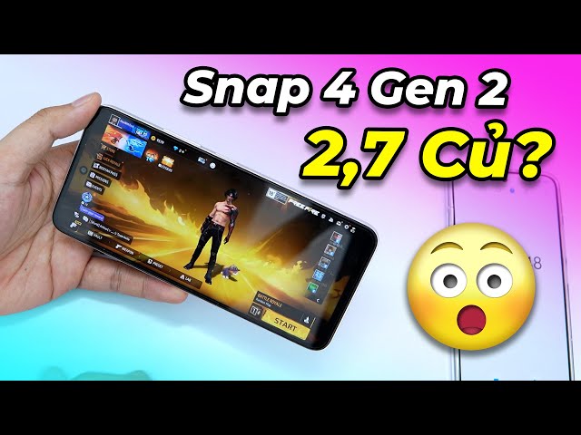 Test game Redmi Note 12R: Snapdragon 4 Gen 2 giá 2,7 triệu có chơi game được không?