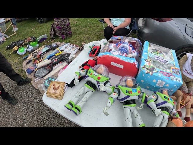 Old Man Buys A Gaming Laptop For £10 & Gets Cuddles (Torksey Car Boot Sale 22/06/24)