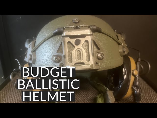 The Best Budget Ballistic Helmet? Sestan-Busch BK-ACH-HC