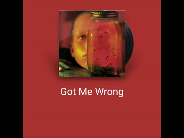ALICE IN CHAINS - GOT ME WRONG (OFFICAL)