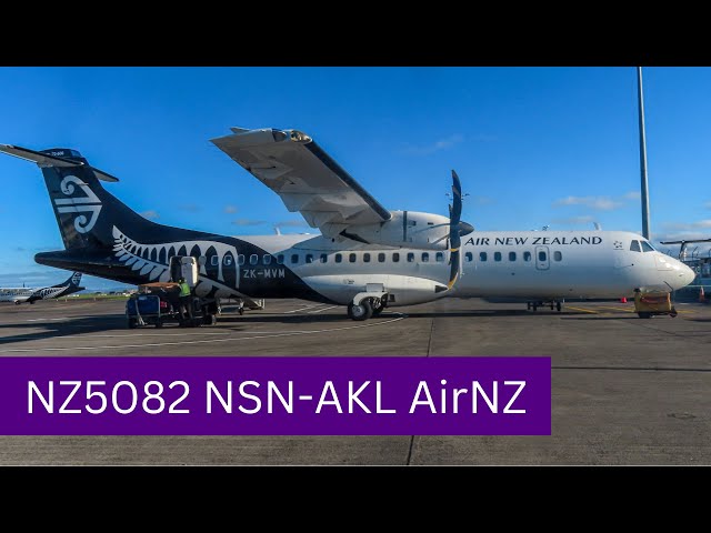 Air New Zealand ATR72 Nelson to Auckland Economy Class Trip Report