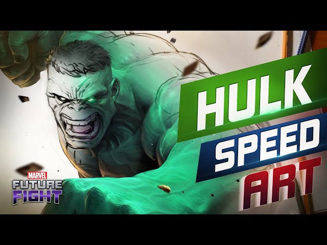 MARVEL Future Fight Immortal Hulk Speed Art Video