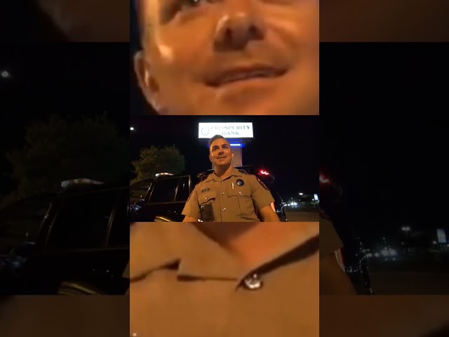 Down To Earth Encounter With A Texas State Trooper